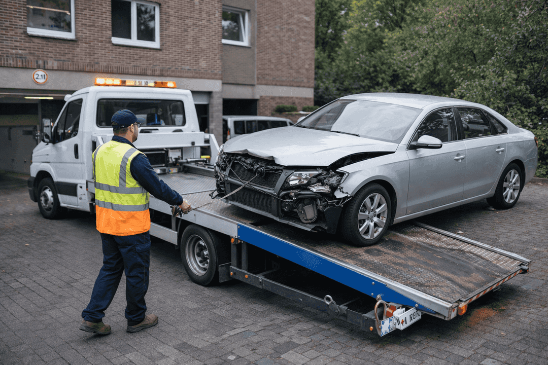 Effiziente Logistik – Abholung und Verladung bei der Autoverwertung in Cottbus